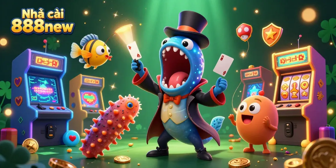 Engage with the vibrant realm of Nhà cái 888new, where lively characters and exciting gaming moments intersect in 3D.