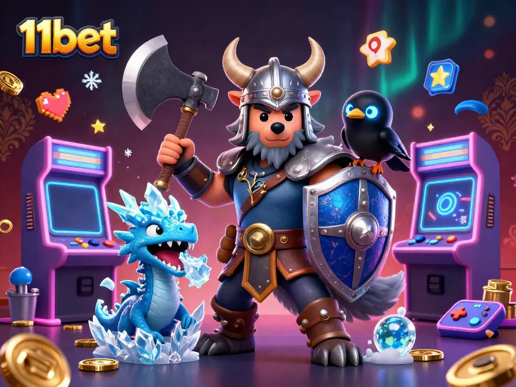 Engage with exciting games at 11bet featuring heroic characters and dazzling casino elements.