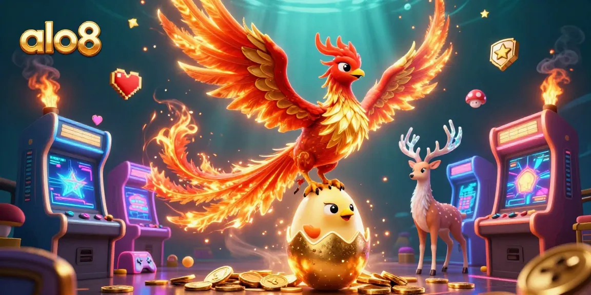 Experience the thrilling world of alo8, where the fire phoenix pushes boundaries alongside arcade game excitement and vibrant casino themes.