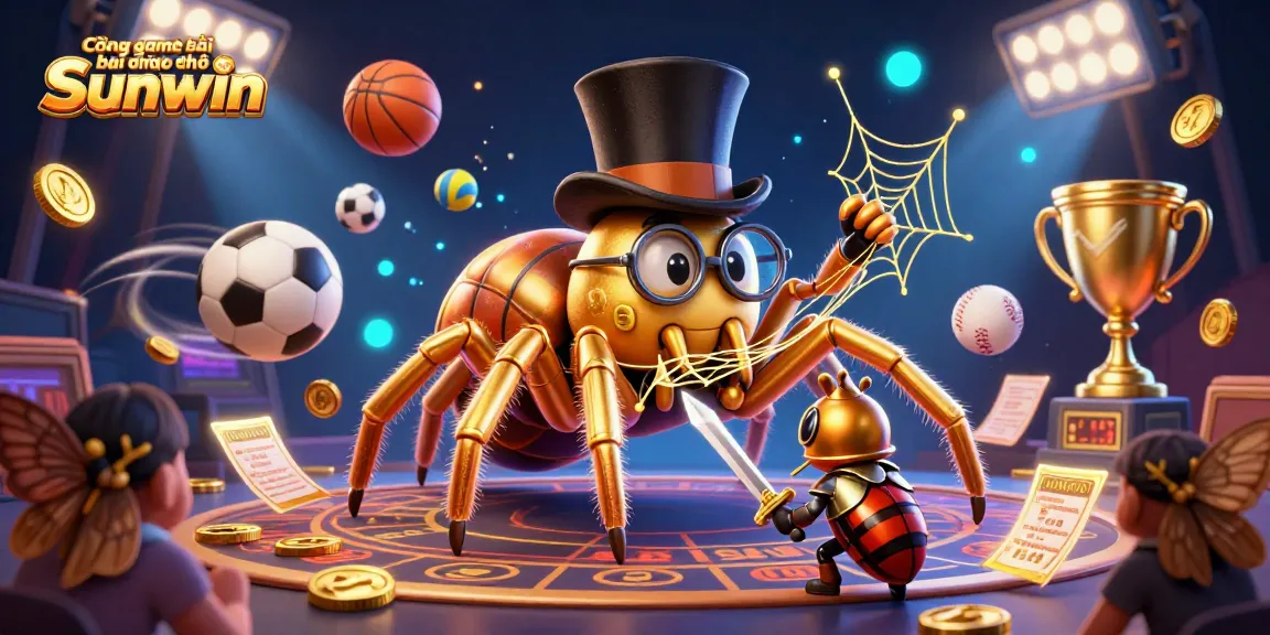 Cổng game bài đổi thưởng Sunwin offers a vibrant casino experience with engaging characters and dynamic elements.