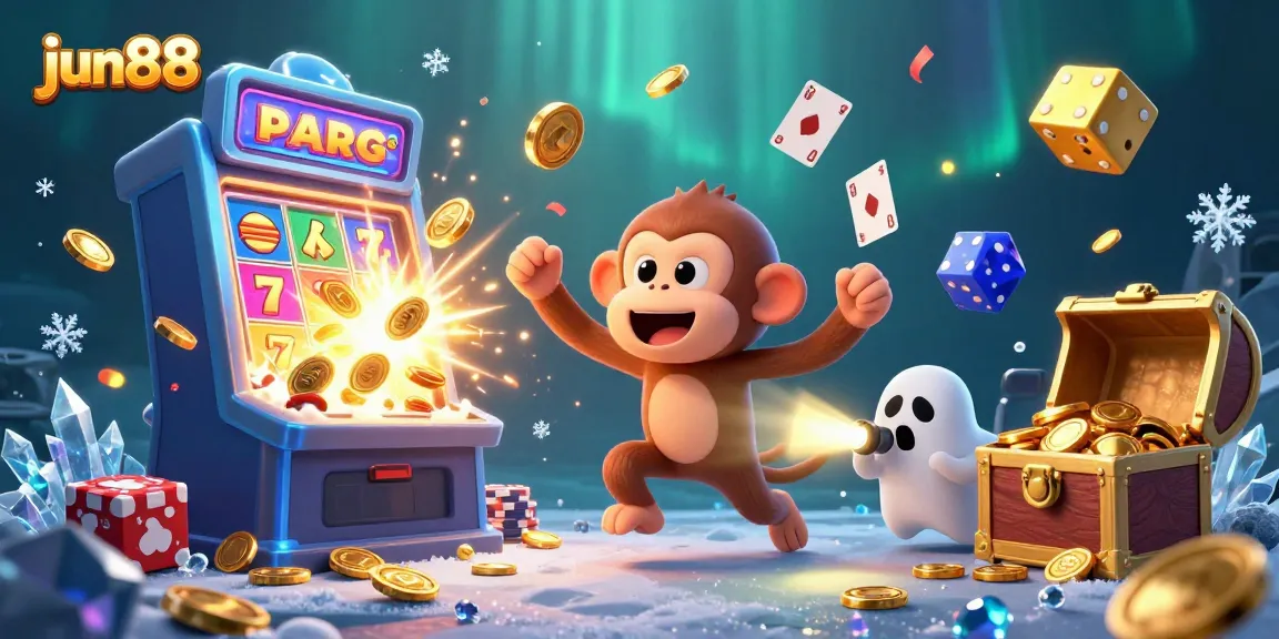 Experience the enchanting world of jun88 as mischievous characters join in a dazzling casino adventure.