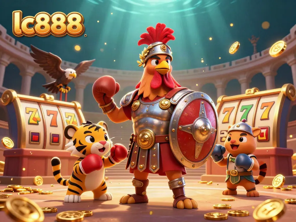 Experience thrilling jackpots and winnings with lc888 in this vibrant casino scene.