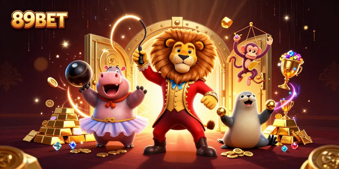 Experience thrilling action at 89BET with vibrant characters and rich casino elements.